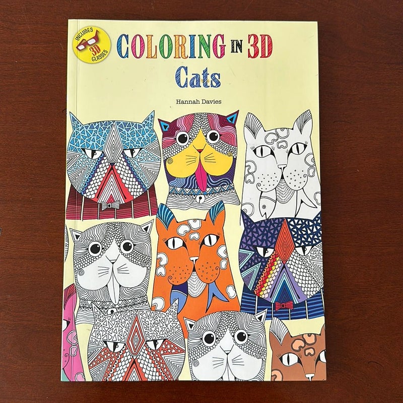 Coloring in 3D Cats