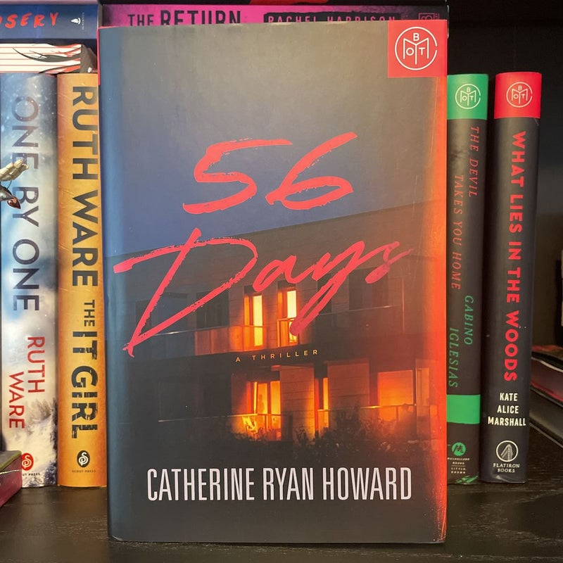 56 Days by Catherine Ryan Howard Hardcover Pangobooks