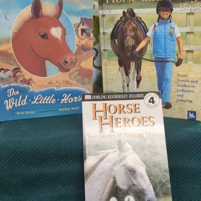 Horse Book Set (3 books) 