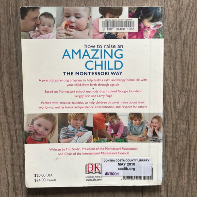 How to Raise an Amazing Child the Montessori Way by Tim Seldin, Vanessa ...