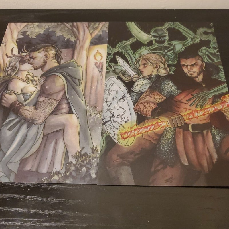 A Fate Inked In Blood Overlays 