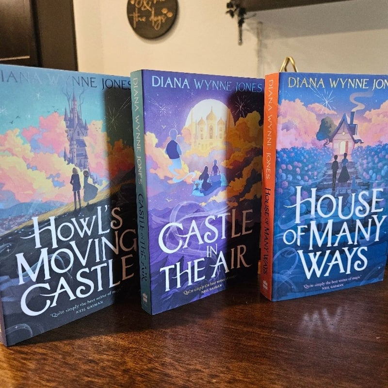 BUNDLE OF 3: Howl's Moving Castle Series