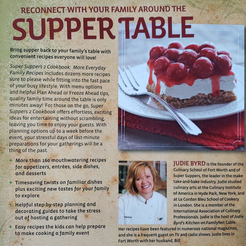 Super Suppers Cookbook 2