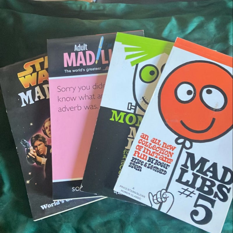 Mad Libs Bundle (4)