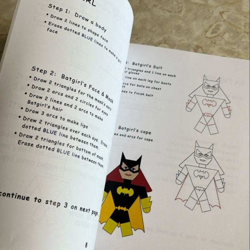 How to Draw Comic Book Superheroes Using 5 Easy Shapes