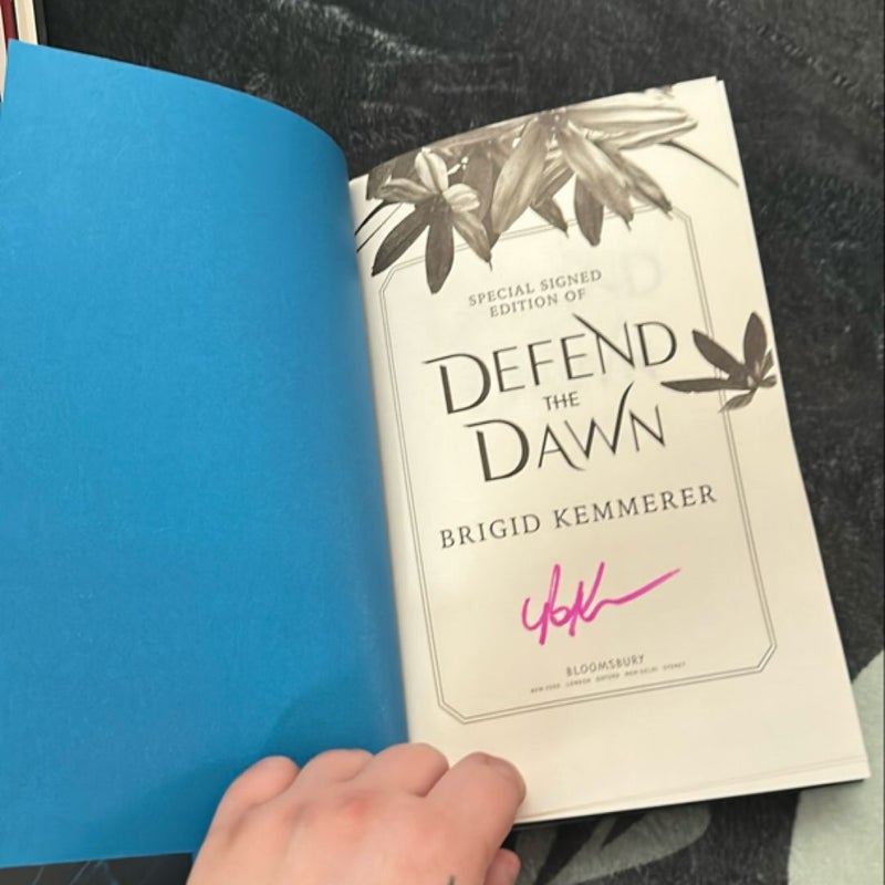 B&N Exclusive - Defend the Dawn SIGNED