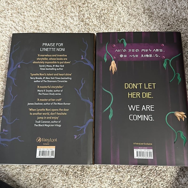 The Prison Healer/The Blood Traitor Fairyloot