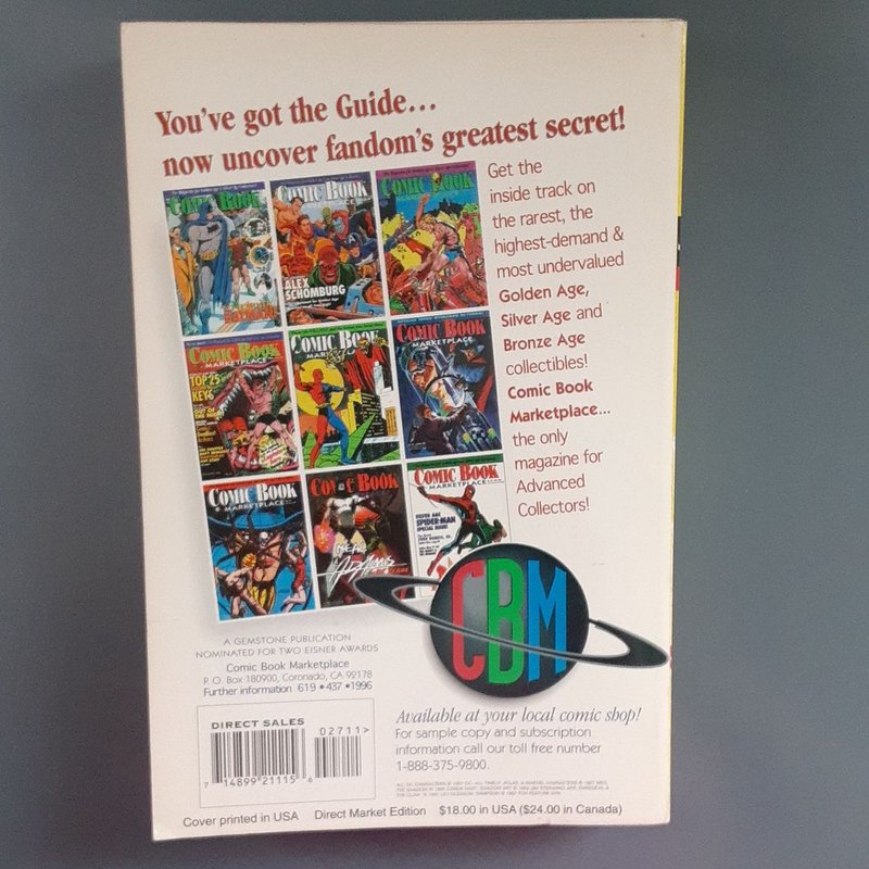 The overstreet comic book price guide by robert m overstreet
