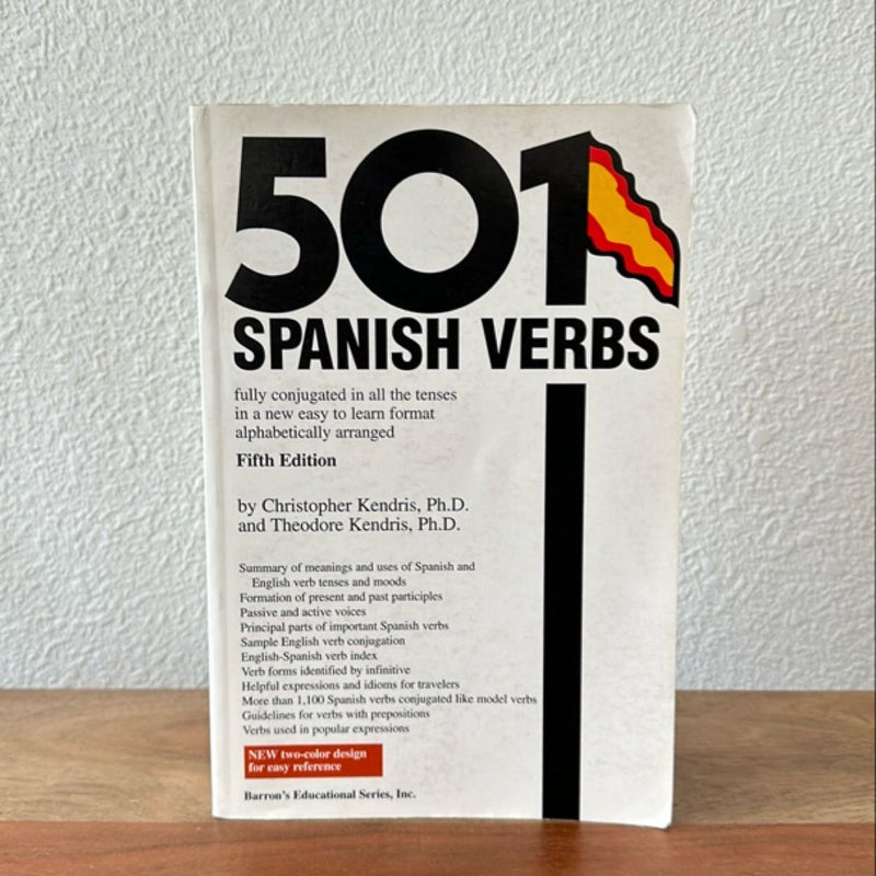 501 Spanish Verbs