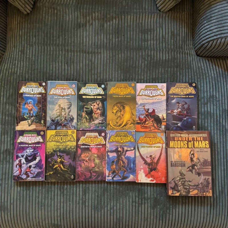 The Martian Tales of Edgar Rice Burroughs Complete set 