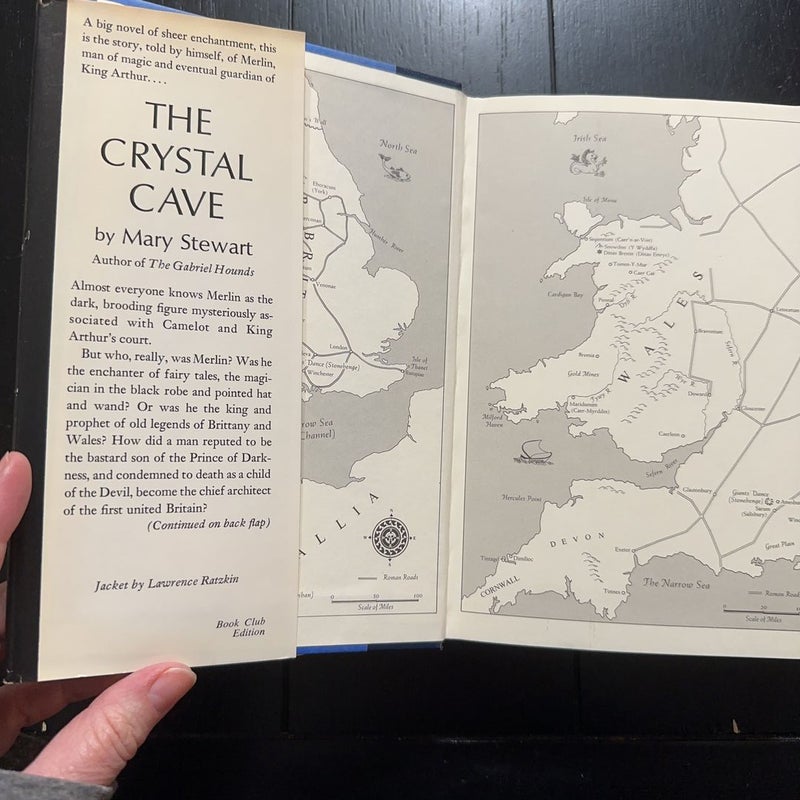 The Crystal Cave - 1st edition book club edition