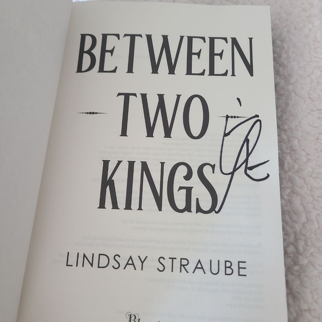 *SIGNED* Between Two Kings (Deluxe Edition) by Lindsay Straube ...