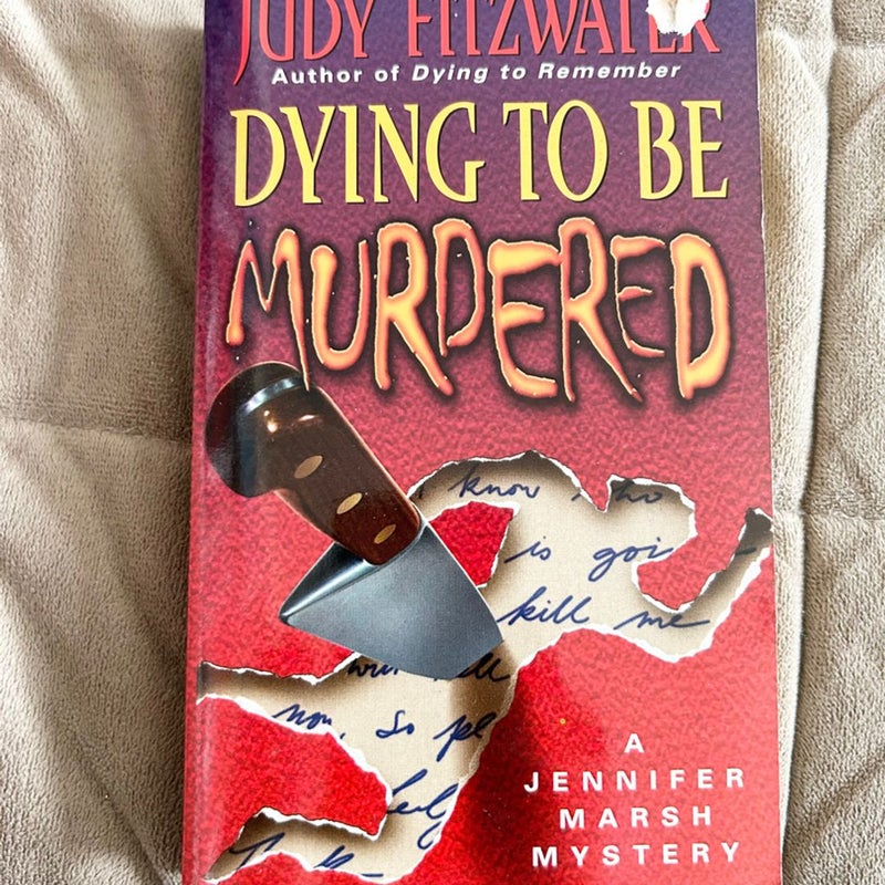 Dying to Be Murdered  953