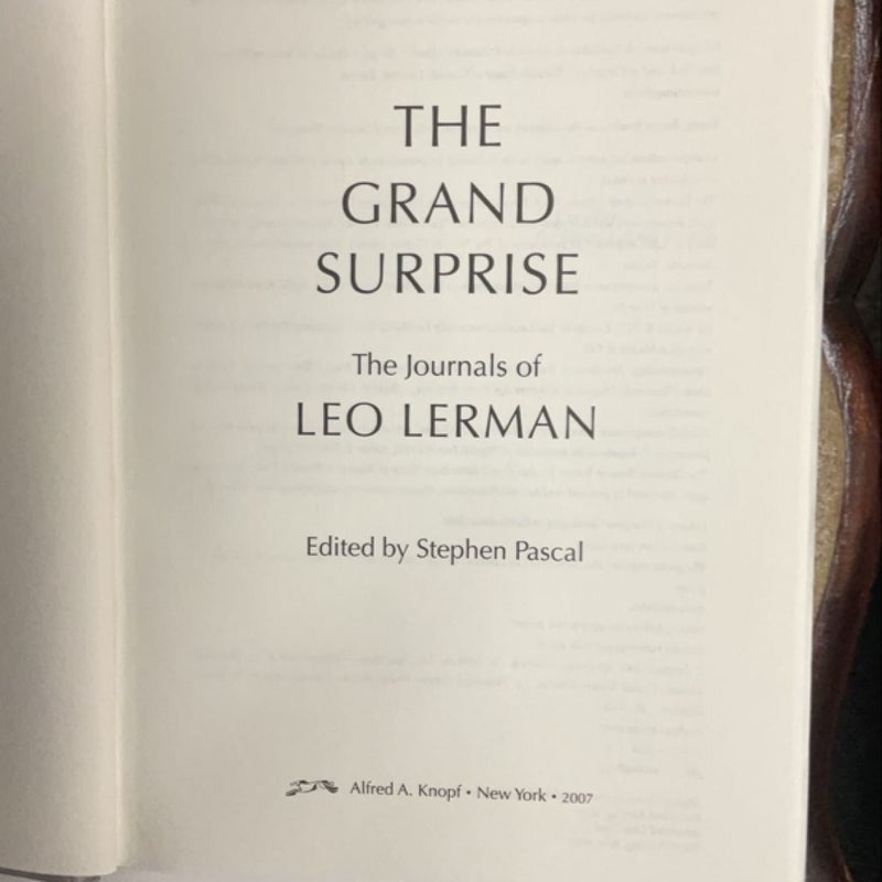 The Grand Surprise