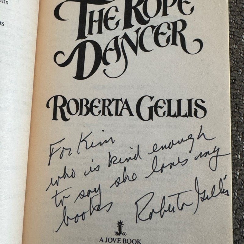 Romance Bundle-Roberta Gellis 1st editions, *one signed