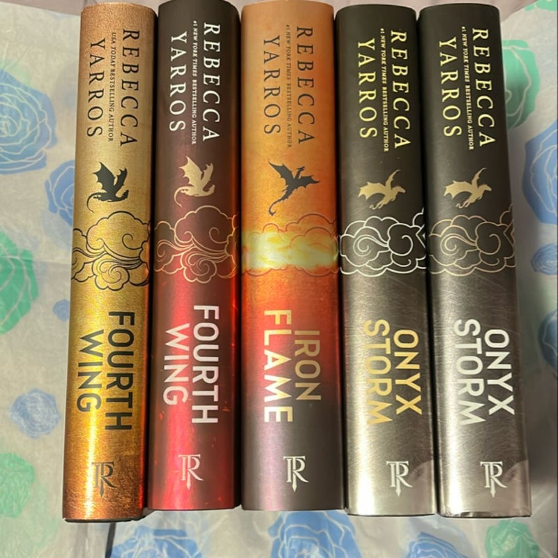 Fourth Wing First Edition Collection (Not Splitting Up)