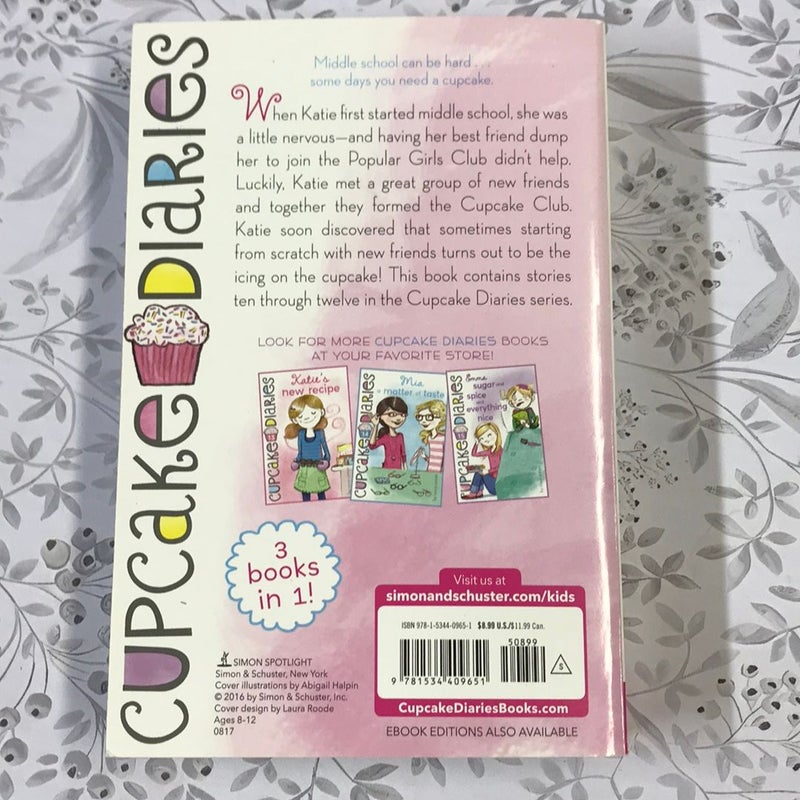 Cupcake Diaries 3 Books In 1! #4