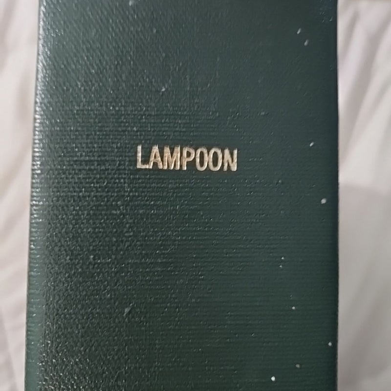 National Lampoon Professional Bound Hardcover one of a Kind book 1987 - 1980 issues
