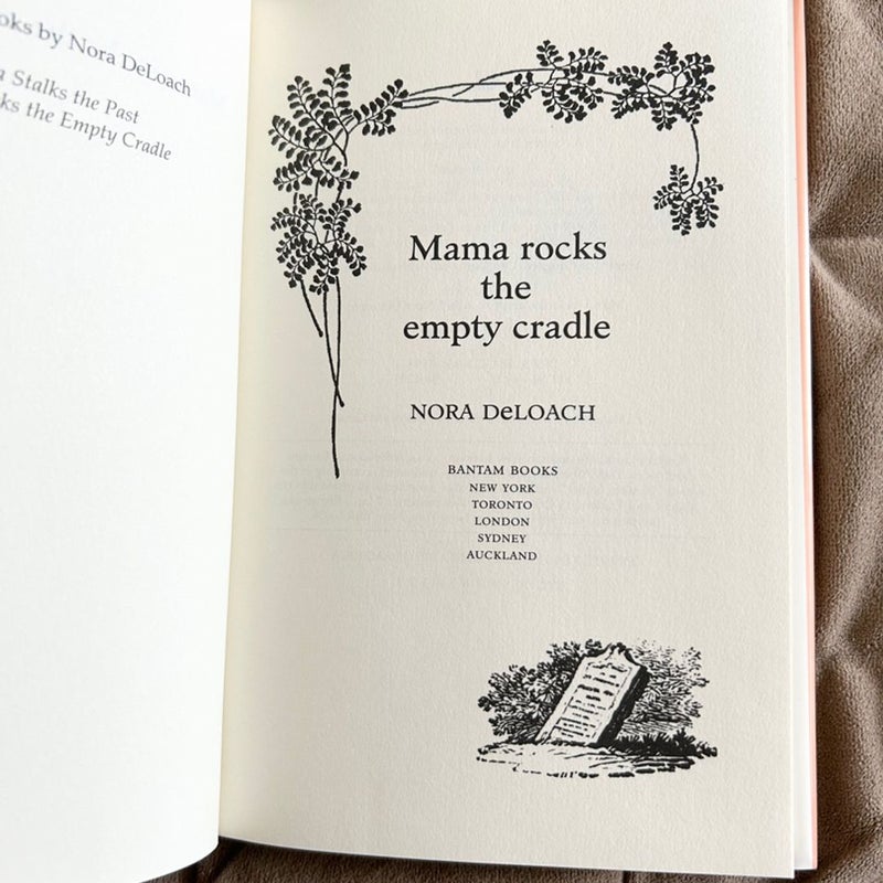 Mama Rocks the Empty Cradle  2202