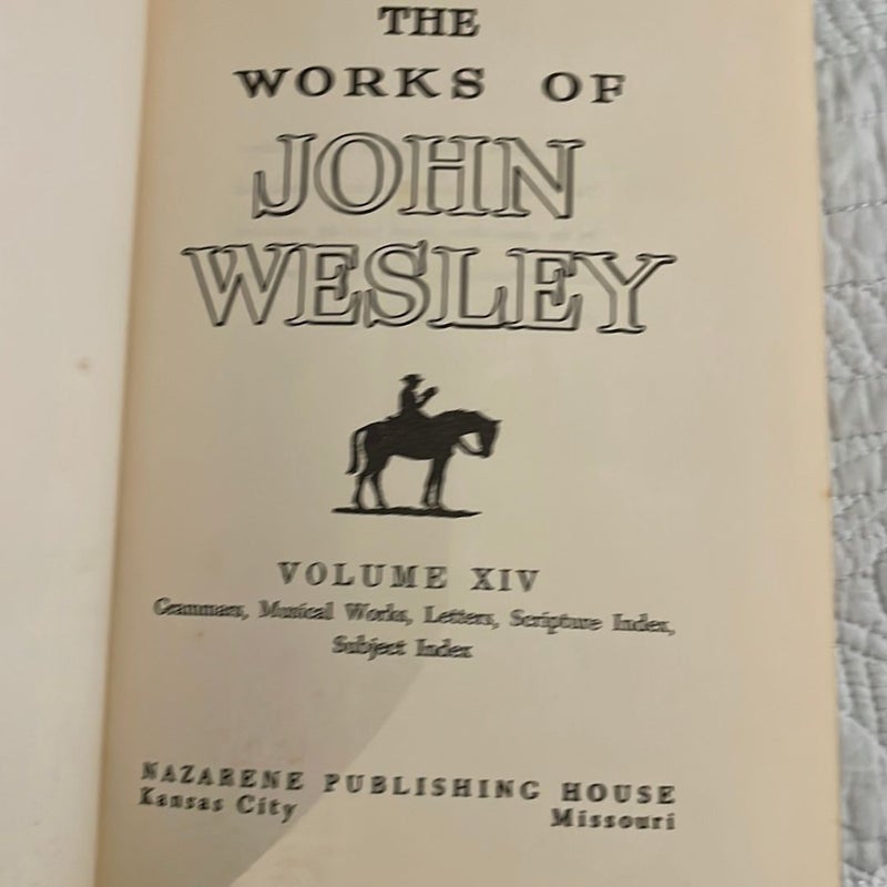 The Works of John Westley Volume XIV