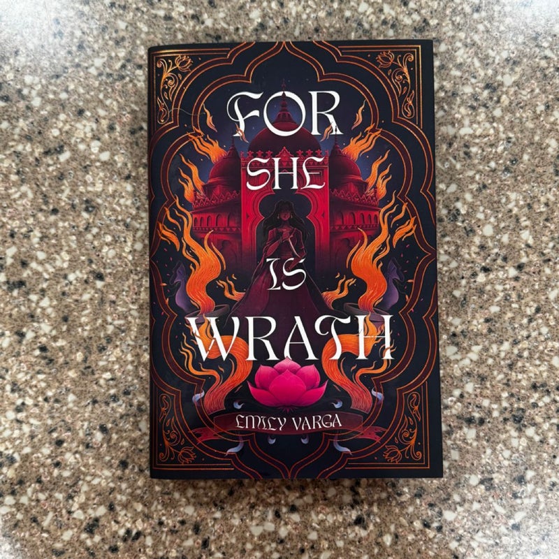 For She Is Wrath Fairyloot exclusive 