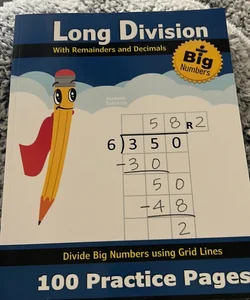 Long division with remainders and decimals 