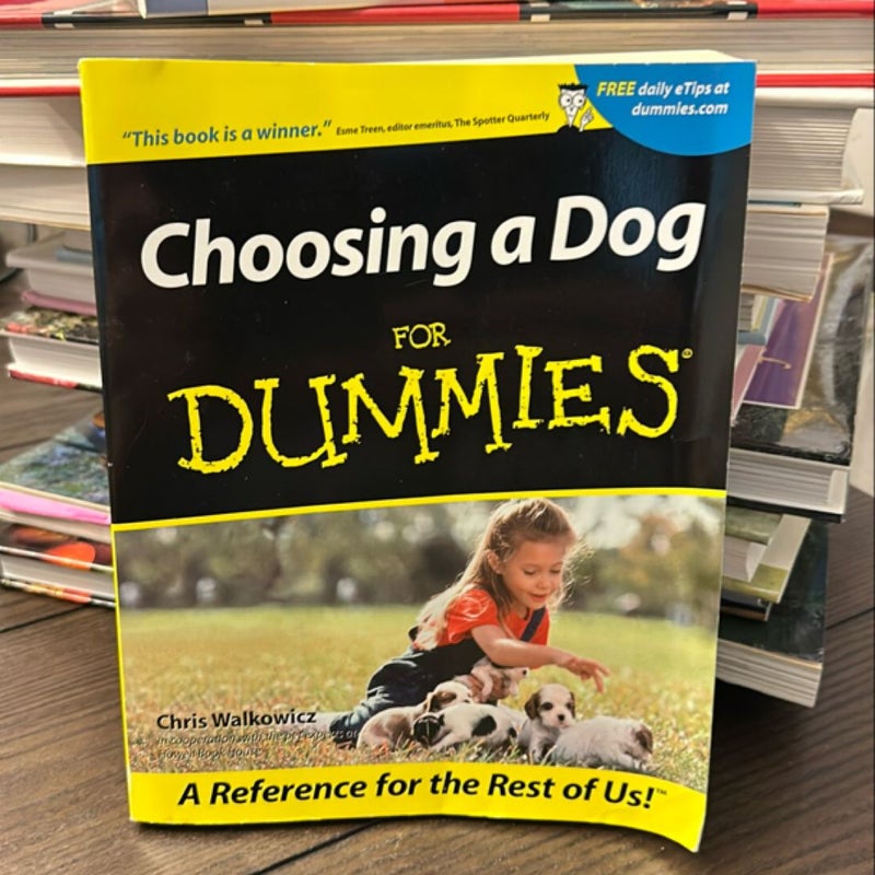 Choosing a Dog for Dummies®