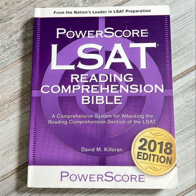 LSAT Reading Comprehension Bible