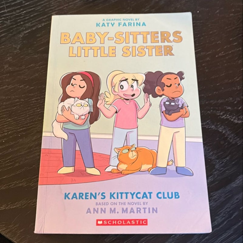 Karen's Kittycat Club (Baby-Sitters Little Sister Graphic Novel #4)