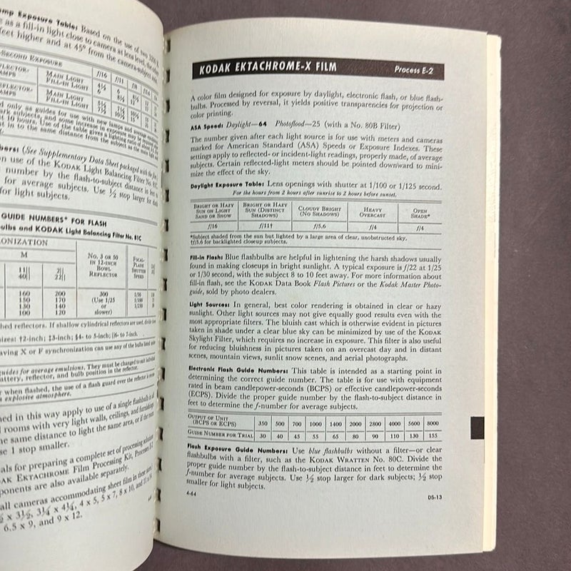 Kodak Color Data Book E-77