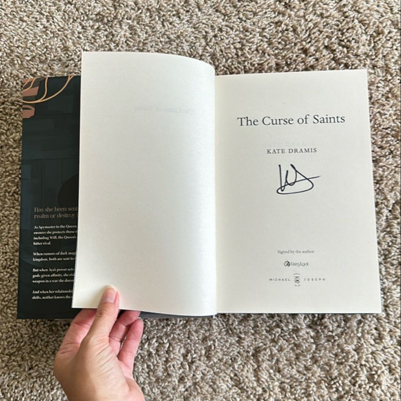 SIGNED: The Curse of Saints 
