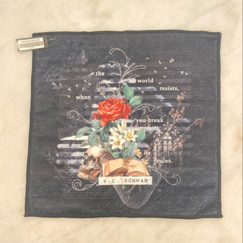 Vicious V E Schwab - Fairyloot Microfiber Cloth Towel