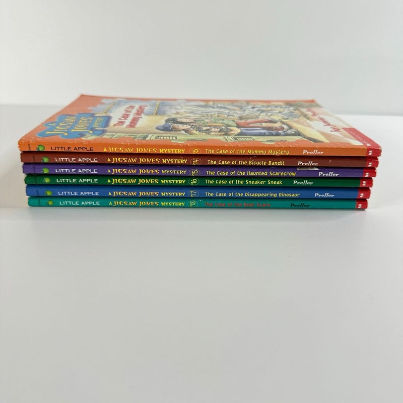 A Jigsaw Jones Mystery book bundle, 6 books