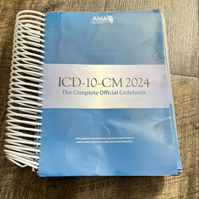 ICD-10-CM 2024 the Complete Official Codebook