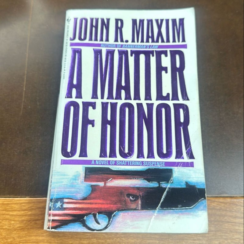 A Matter of Honor