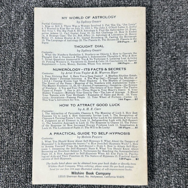 Simplified Scientific Astrology how to chart your Horoscope (1973)