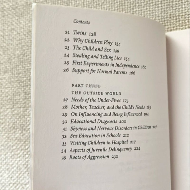 The Child, the Family and the Outside World