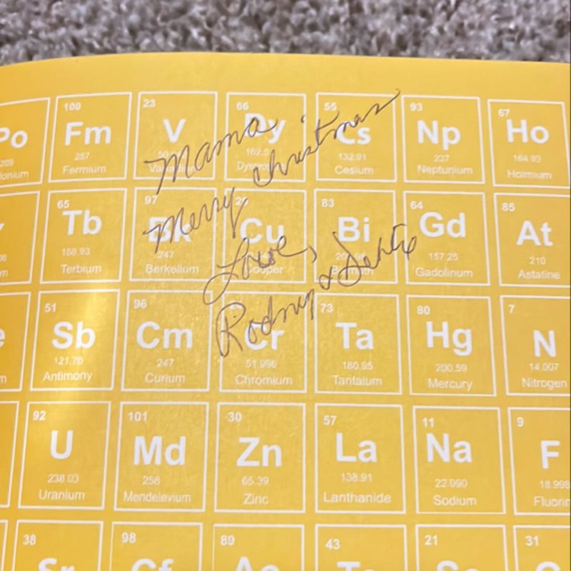 Lessons in Chemistry (Sprayed Edges) 