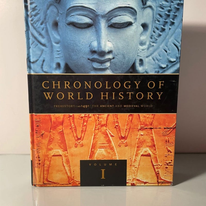 Chronology of World History Volume 1 by H. E. L. Mellersh Hardcover Ex-Library