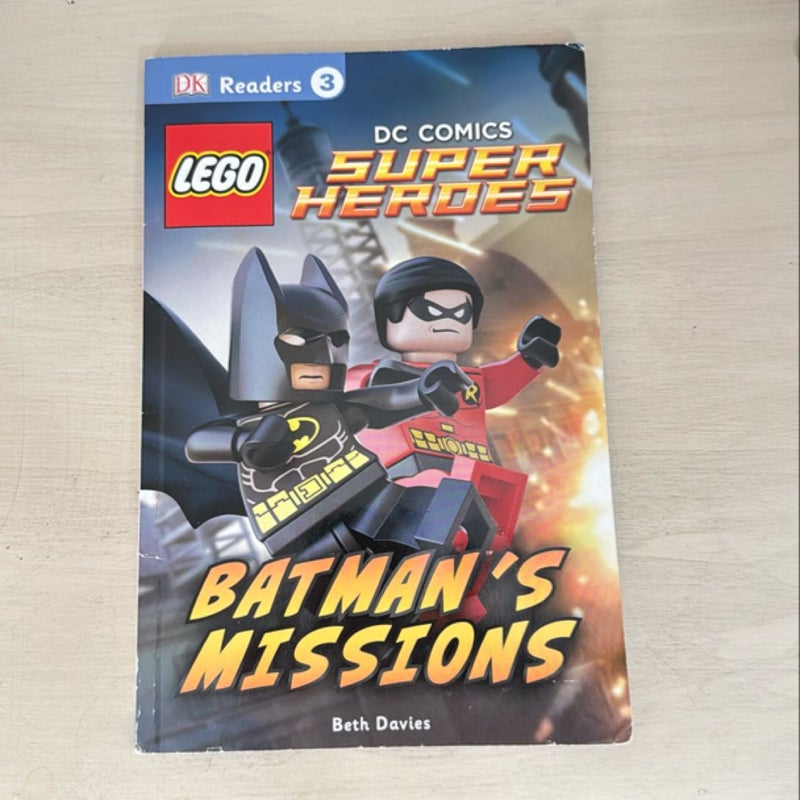 DK Readers L3: LEGO® DC Comics Super Heroes: Batman's Missions