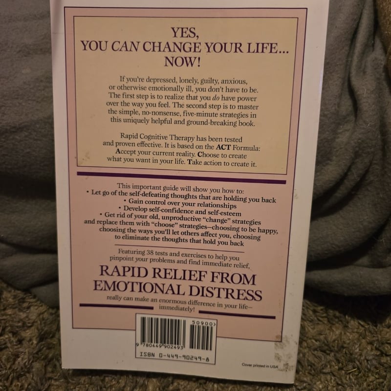 Rapid Relief from Emotional Distress by Gary Emery, James Campbell