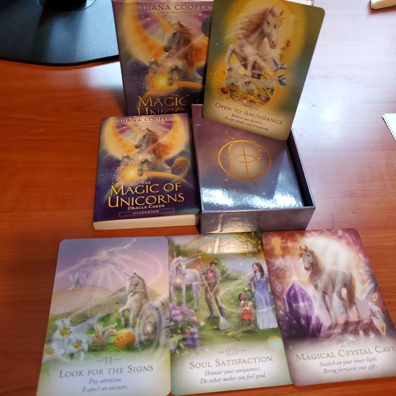 The magic of unicorns oracle deck 