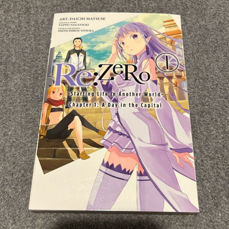 Re:ZERO -Starting Life in Another World-, Chapter 1: a Day in the Capital, Vol. 1 (manga)