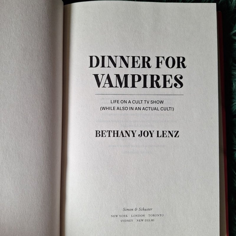 Dinner for Vampires