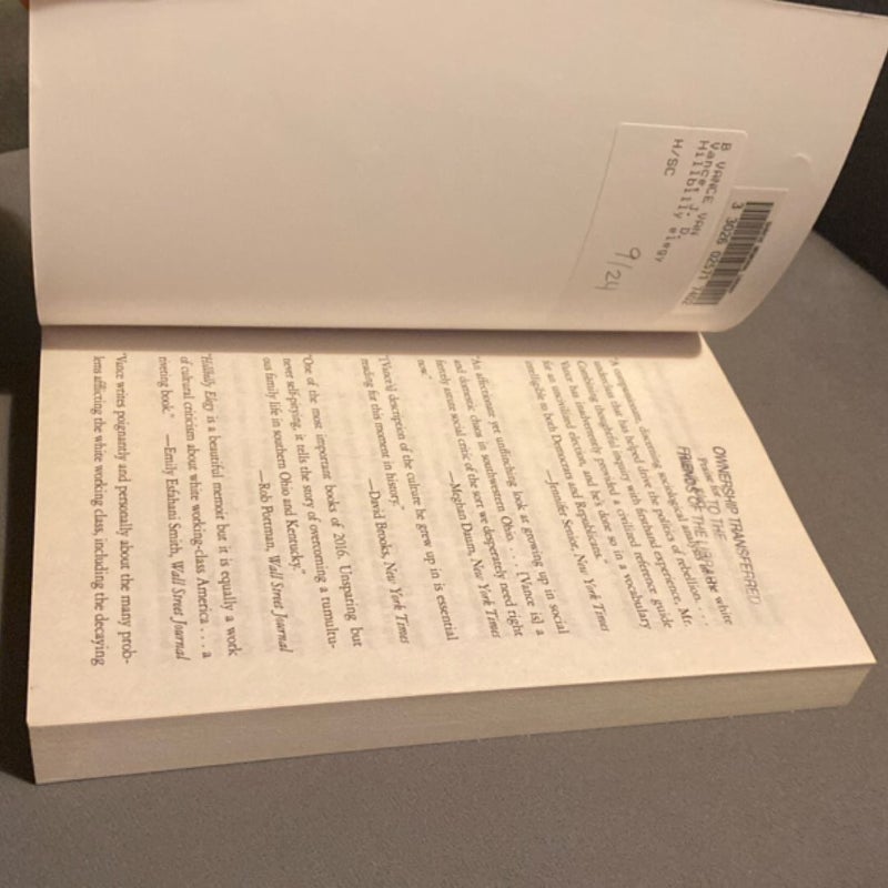 Hillbilly Elegy