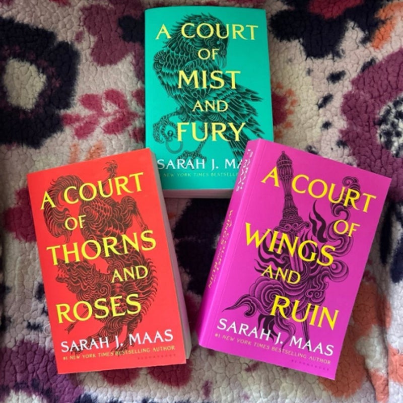 First Three ACOTAR books 