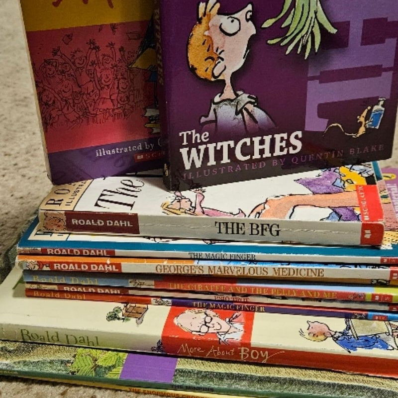 Roald Dahl Collection of 10 books