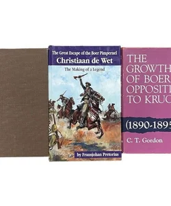 The Boer Chronicles: Tales of Resilience and Rebellion Lot of 3 Books