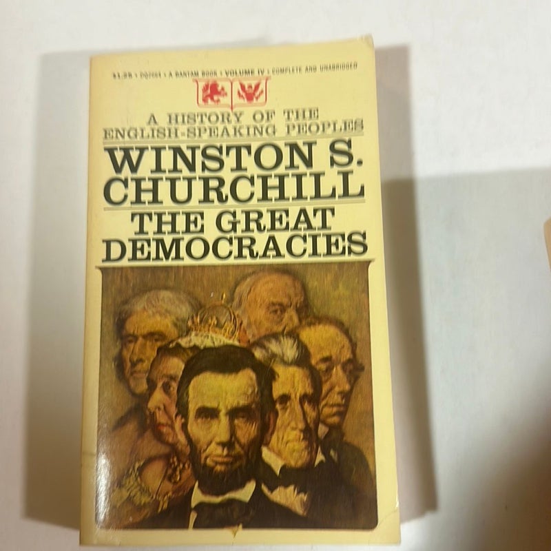 4 titles from Winston Churchill’s ‘History of English Speaking Peoples