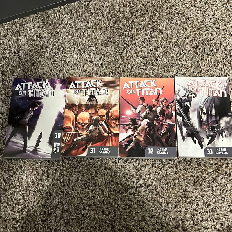 Attack on Titan Vol. 30-33